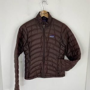 Patagonia Goose Down Zip Up Puffer Jacket